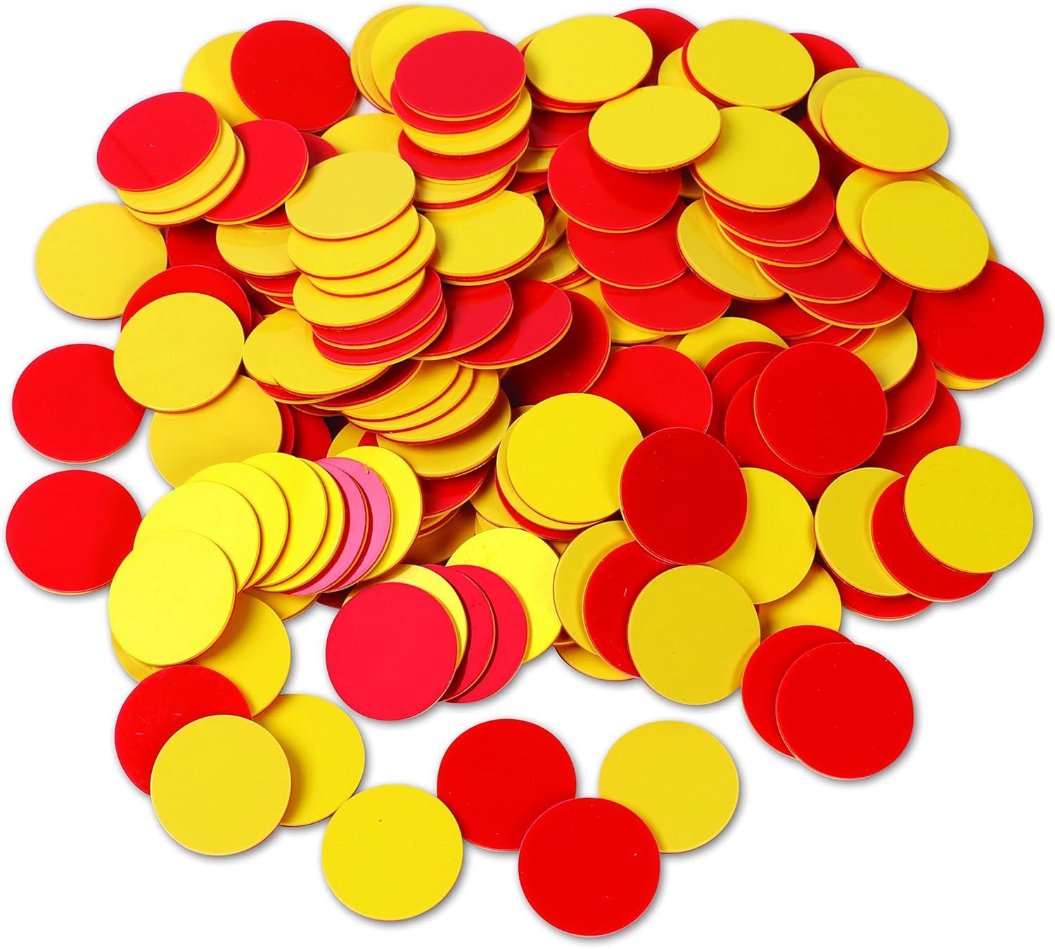 imageLearning Resources TwoColor Counters Set of 200 Ages 5 Grades K Educational Counting Sorting and Patterning Family CountersBack to School SuppliesTeacher SuppliesCounters