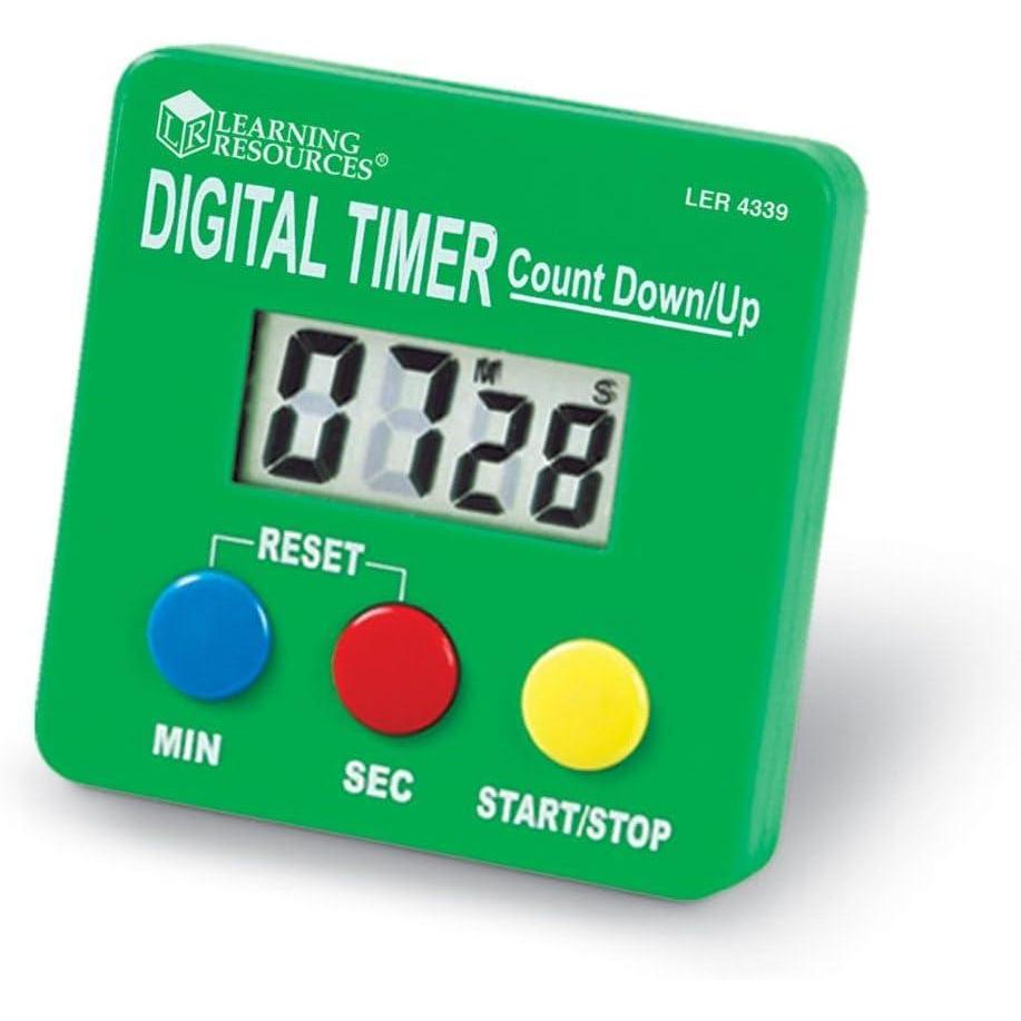 imageLearning Resources Digital Timer Counts Down and Up Displays Seconds and Minutes