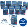 Learning Resources Primary Calculator – 10 Pieces, Ages 3+, Basic Solar Powered Calculators, Teacher Supplies, Back to School Supplies