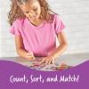 Learning Resources Transparent Color Counting Chips – 250 Pieces, Ages 5+, Math Counters for Kids, Counting Chips, Perfect for Bingo Games,Back to School Supplies,Teacher Supplies(set of 250 assorted chips)