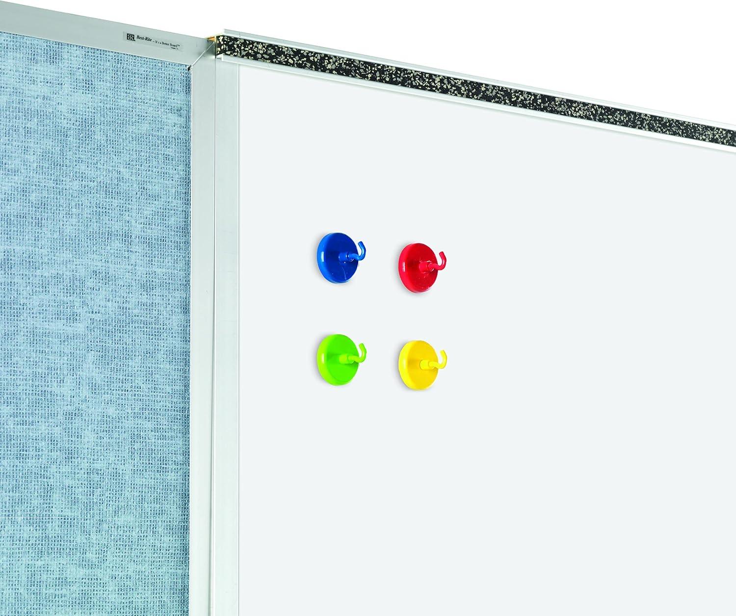 imageLearning Resources Super Strong Magnetic Hooks  4 Pieces Sign Holders Classroom Hooks Teacher SuppliesBack to School Supplies