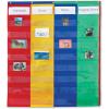 Learning Resources 2 And 4 Column Double-sided Pocket Chart, 30″L x 38″H, Classroom Organizer, Teacher Accessories
