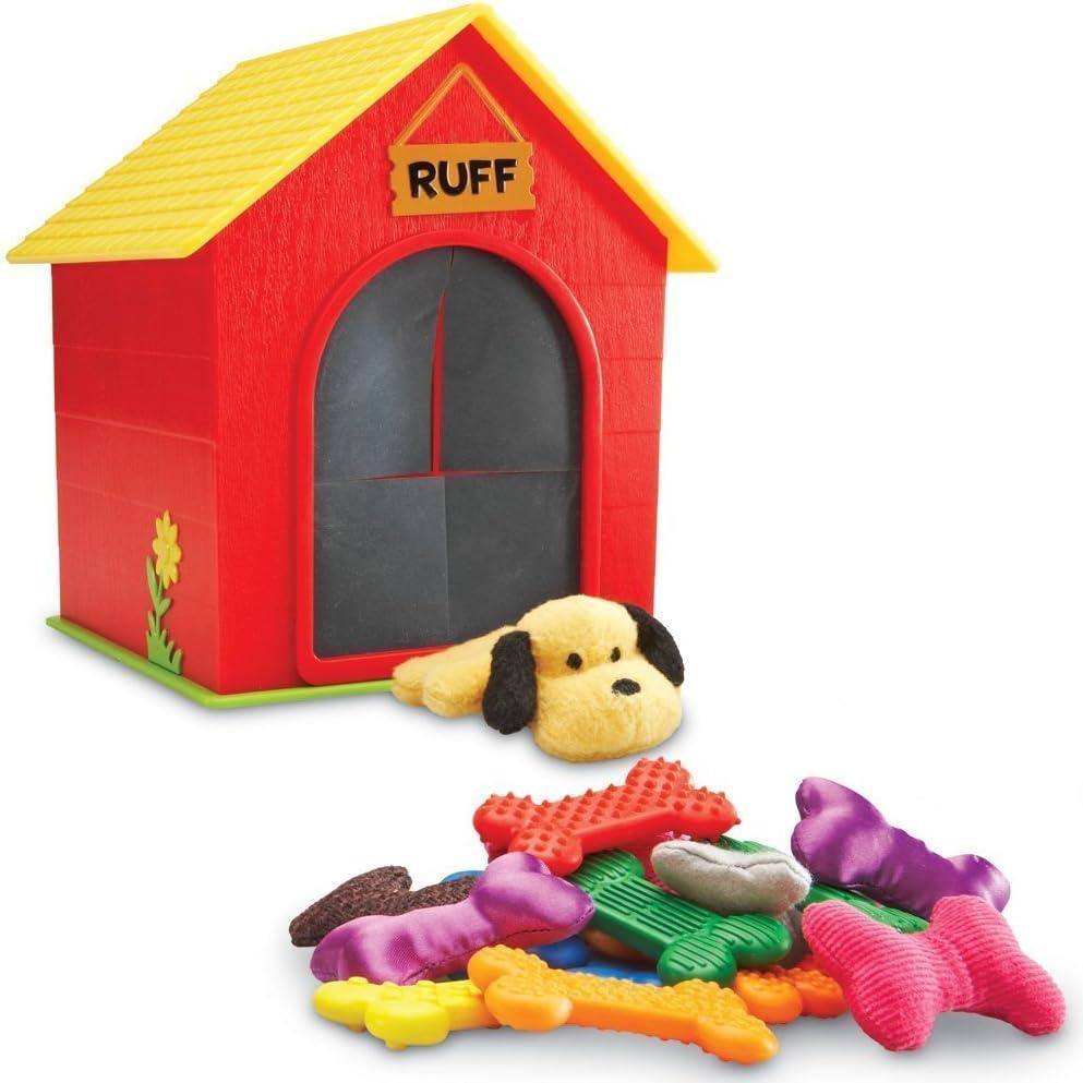 imageLearning Resources Ruffs House Teaching Tactile Set Fine Motor Toy 30 Pieces Ages 3