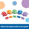 Learning Resources Number Turtles Set – 15 Pieces, Ages 18+ months Fine Motor Toys for Toddlers, Counting Toys for Toddlers, Color & Sorting Toy, Turtle Toys for Kids