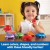 Learning Resources Number Turtles Set – 15 Pieces, Ages 18+ months Fine Motor Toys for Toddlers, Counting Toys for Toddlers, Color & Sorting Toy, Turtle Toys for Kids