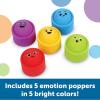 Learning Resources Rainbow Emotion Fidget Poppers, Sensory Toys, Social-Emotional Learning ,Sensory Toys for Toddlers, SEL Skills,Fine Motor Skills, Ages 3+,5 Pieces(Single)