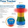 Learning Resources Time Tracker Visual Timer & Clock – 1 Piece, Classroom Tracker, Alarm Clock, Light Up Timer for Classroom, Visual Tracker(9inx4-1/4in (Pack of 4))