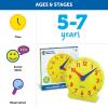 Learning Resources Big Time Learning Clock, Analog Clock, Homeschool, 12 Hour, Basic Math Development, Ages 5+(13-1/4 in)