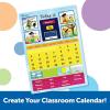 Learning Resources Magnetic Learning Calendar, 51 Magnetic Pieces & Calendar, Measures 12″ x 16-1/2″, Back to School Supplies,Teacher Supplies for Classroom
