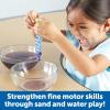 Learning Resources Sand & Water Fine Motor Set – Fidget Toys, Water Bin Play, Toddler Daycare Essentials Games Tools , Homeschool and Preschool, Montessori for Kids, Gifts for Boys and Girls(Sand & Water Set)