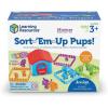 Learning Resources Sort-‘Em-Up Pups, Sorting & Matching, 28 Pieces Ages 3+