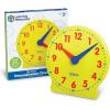 Learning Resources Big Time Learning Clock, Analog Clock, Homeschool, 12 Hour, Basic Math Development, Ages 5+(13-1/4 in)