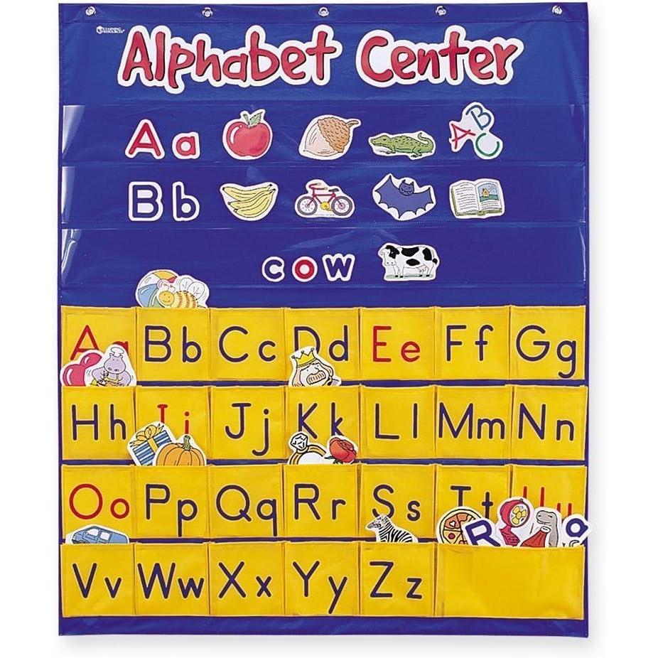 imageLearning Resources Alphabet Centre Pocket Chart