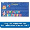 Learning Resources Helping Hands Pocket Chart, Classroom Organization, Teacher Accessories, 36 Cards, Ages 5+