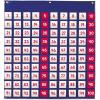 Learning Resources Hundred Pocket Chart, 120 Cards, Grades K+, Classroom Counting Organizer,Back to School Supplies,Teacher Supplies