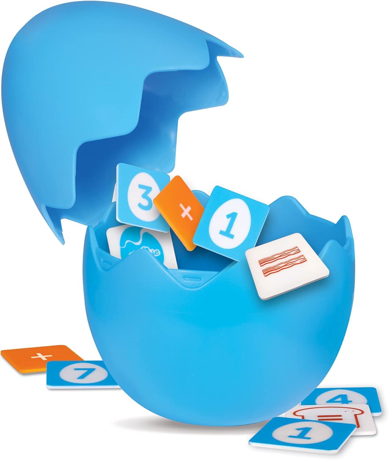 imageLearning Resources Math Scramble Game Educational Games for Kids Math Games for Kids Early Math Skills Addition and Subtraction Games 87 Pieces Ages 5