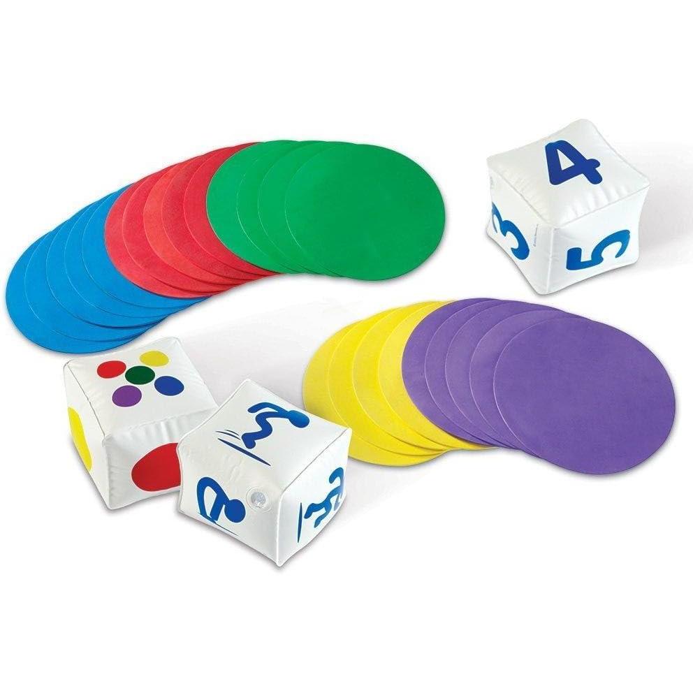 imageLearning Resources Ready Set Move Classroom Activity Set Classroom Game Student Activities 28 Piece Set Ages 4