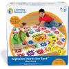 Learning Resources Alphabet Marks The Spot Floor Mat, 34 Piece Set, Ages 5+, Letters, Sounds, Alphabet Game,Spelling Games