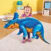 Learning Resources Jumbo Dinosaur Floor Puzzle – 20 Safe Foam Pieces, Ages 3+ Puzzles for Toddlers, Preschool Learning Puzzles, Dinosaur Toys, Dinosaurs for Toddlers(Triceratops)