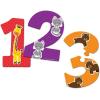 Learning Resources Number Puzzle Cards, Early Number Recognition, Toddler Puzzle, 20 Self-Correcting Puzzles, 40 Pieces, Ages 3+