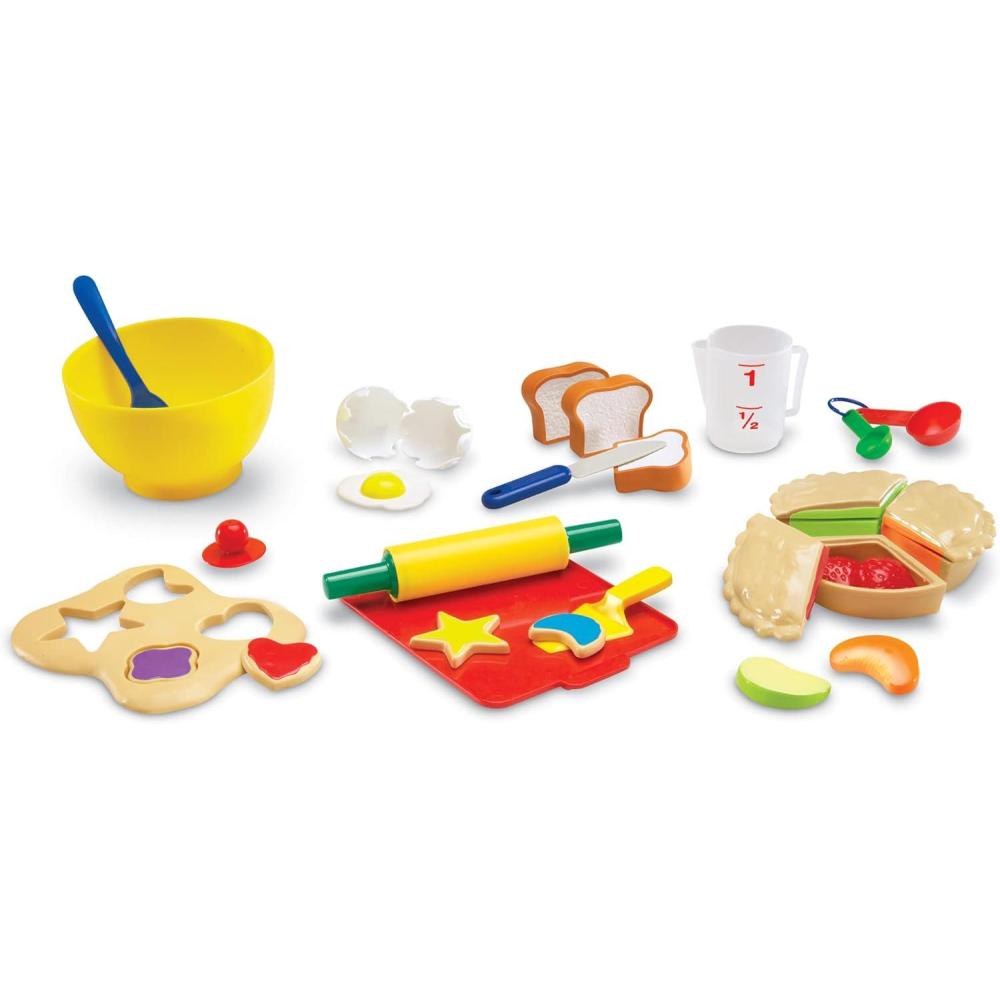 imageLearning Resources Pretend ampamp Play Bakery Set  31 Pieces Ages 3 Pretend Play Toys for Toddlers Bakery Toys Preschool Learning Toys Kitchen Play Toys for Kids