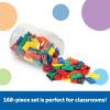 Learning Resources Double-six Dominoes In Bucket, Teaching aids, Math Classroom Accessories, 168 Pieces, Ages 5+(Small)