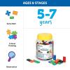 Learning Resources Double-six Dominoes In Bucket, Teaching aids, Math Classroom Accessories, 168 Pieces, Ages 5+(Small)