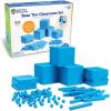 Learning Resources Plastic Base Ten Starter Kit – 141 Pieces, Ages 6+ Early Math, Counting, Math Games for Kids, Teacher and Classroom Supplies(Base Ten Class Set + View-Thru)