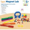 Learning Resources Super Magnet Lab Kit – 119 Pieces, Ages 5+, STEM ,Toys for Kindergartner, Science Learning Activities for Kids,Back to School Supplies,Teacher Supplies(Magnet Lab Kit)