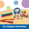 Learning Resources Super Magnet Lab Kit – 119 Pieces, Ages 5+, STEM ,Toys for Kindergartner, Science Learning Activities for Kids,Back to School Supplies,Teacher Supplies(Magnet Lab Kit)