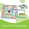 Learning Resources iTrax Critical Thinking Game – 69 Pieces, Ages 6+ Brainteaser Games for Kids, Develops Critical Thinking Skills, Board Games