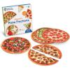 Learning Resources Magnetic Pizza Fractions, Fraction Games for Kids, 24 Pieces, Ages 6+