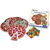 Learning Resources Pizza Fraction Fun Game, 13 Fraction Pizzas, 67 Piece Game, Ages 6+(Fun Game)
