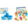 Learning Resources Plastic Base Ten Starter Kit – 141 Pieces, Ages 6+ Early Math, Counting, Math Games for Kids, Teacher and Classroom Supplies(Base Ten Class Set + View-Thru)