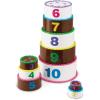 Learning Resources Stack and Count Layer Cake – 10 Pieces, Ages 18+ Months Toddler Learning Toys, Early Stacking and Counting Skills for Toddlers