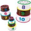 Learning Resources Stack and Count Layer Cake – 10 Pieces, Ages 18+ Months Toddler Learning Toys, Early Stacking and Counting Skills for Toddlers