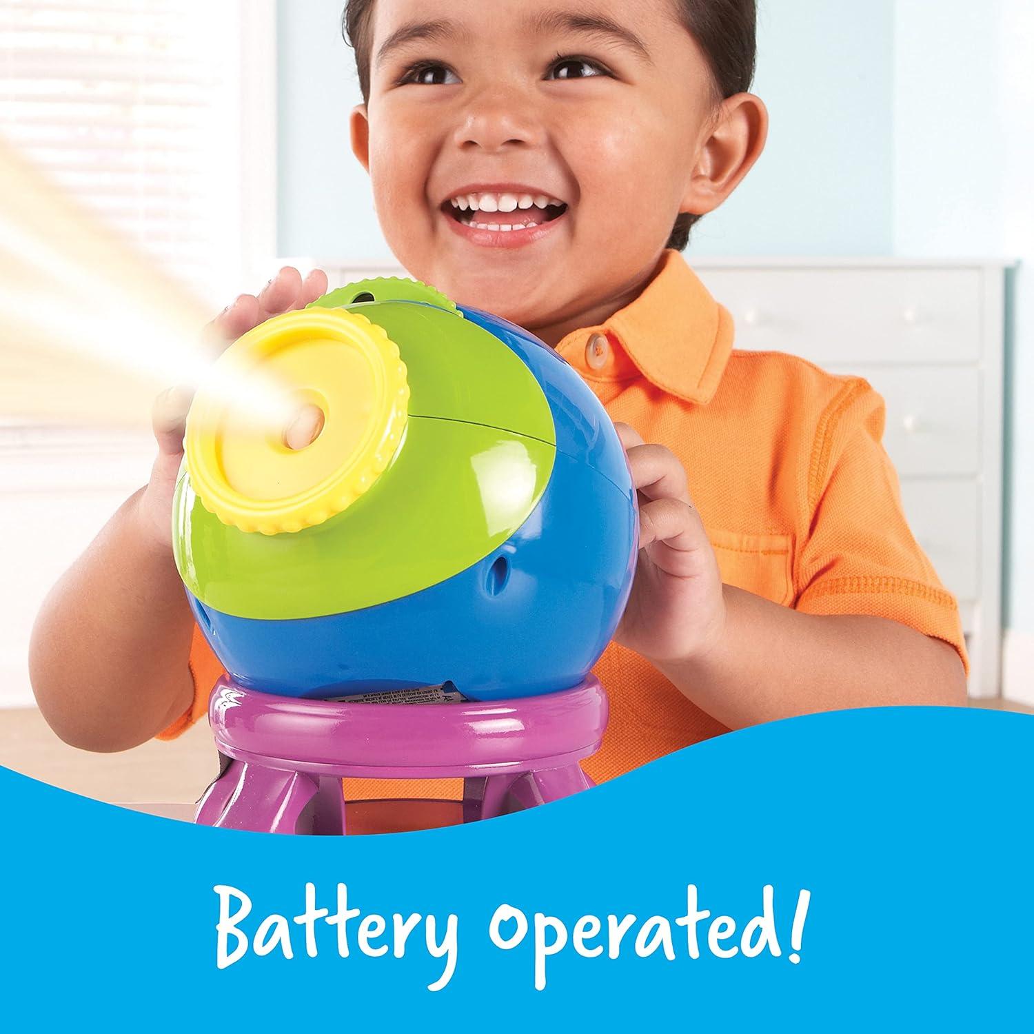 imageLearning Resources Shining Stars Projector 5 Piece Set Ages 3 Solar System Space Projector for Kids Planets Toys STEM7 inches