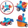 Learning Resources 1-2-3 Build it! Car, Boat, Plane, 15 Pieces