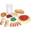 Learning Resources Healthy Dinner Basket – 19 Pieces , Ages 3+ Pretend Play Food for Toddlers, Preschool Learning Toys, Kitchen Play Toys for Kids