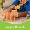 Learning Resources Jumbo Dinosaurs I Mommas and Babies I T-Rex, Stegosaurus, and Brachiosaurus, 6 Animals, multi-color(Jumbo Dinosaurs)