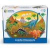 Learning Resources Jumbo Dinosaurs I Mommas and Babies I T-Rex, Stegosaurus, and Brachiosaurus, 6 Animals, multi-color(Jumbo Dinosaurs)