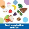 Learning Resources New Sprouts Complete Play Food Set – 50 Pieces, Ages 2+ Toddler Play Food, Kitchen Play Food, Play Food Sets for Kids