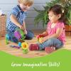 Learning Resources New Sprouts Grow It! Toddler Gardening Set – 9 Pieces, Ages 2+ Toddler Learning Toys, Garden Toys for Kids, Spring and Easter Toys for Boys and Girls