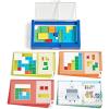 Learning Resources Numberblocks Puzzle Solver Toy for 3 Year Old Boys and Girls, 50 Puzzles with 4 Difficulty Levels, Travel Games