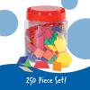 Learning Resources Plastic Pattern Blocks – Set of 250, Ages 3+, Shape Games for Preschoolers, Homeschool Supplies, Shape Manipulatives for Kids,Back to School Supplies,Teacher Supplies(Blocks)