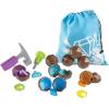Learning Resources Rock ‘n Gem Surprise, Sorting, Matching & Counting Skills Activity Set, Early STEM, 19 Pieces, Ages 3+(Rock ‘n Gem Surprise)