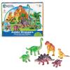 Learning Resources Jumbo Dinosaurs I Mommas and Babies I T-Rex, Stegosaurus, and Brachiosaurus, 6 Animals, multi-color(Momma Dinos & Babies)