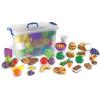 Learning Resources New Sprouts Classroom Play Food Set – Play Food for Toddlers, Toddler Learning Toys , Ages 18 Months +, 100 Pieces,(Play Food Set)