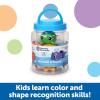 Learning Resources Snap-n-Learn Narwhals & Friends, 15 Pieces, Ages 18 Months+, baby toddler toys, preschool learning activities, educational toys, color and shape recognition, fine motor skills