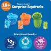 Learning Resources Snap-n-Learn Surprise Squirrels, fine Motor Skills, Colors, Numbers, and Shapes, Educational Baby and Toddler Toys